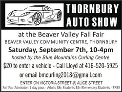 Thornbury Auto Shown at the Fair
